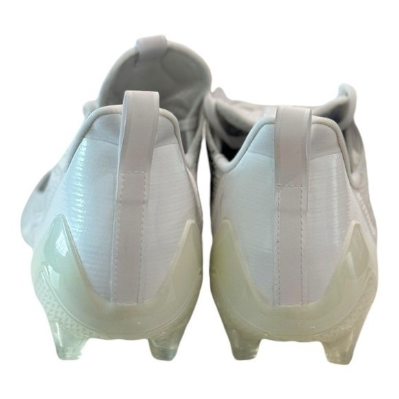 Adidas Adizero Football Cleats White Black 3 Stripe Athletic Shoes Size 13‎ main image 5